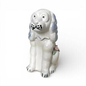 VTG Staffordshire Style Ceramic Dog Figurine | Spaniel Dog Statue